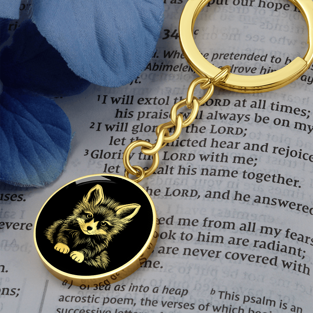 Baby Fox Keychain