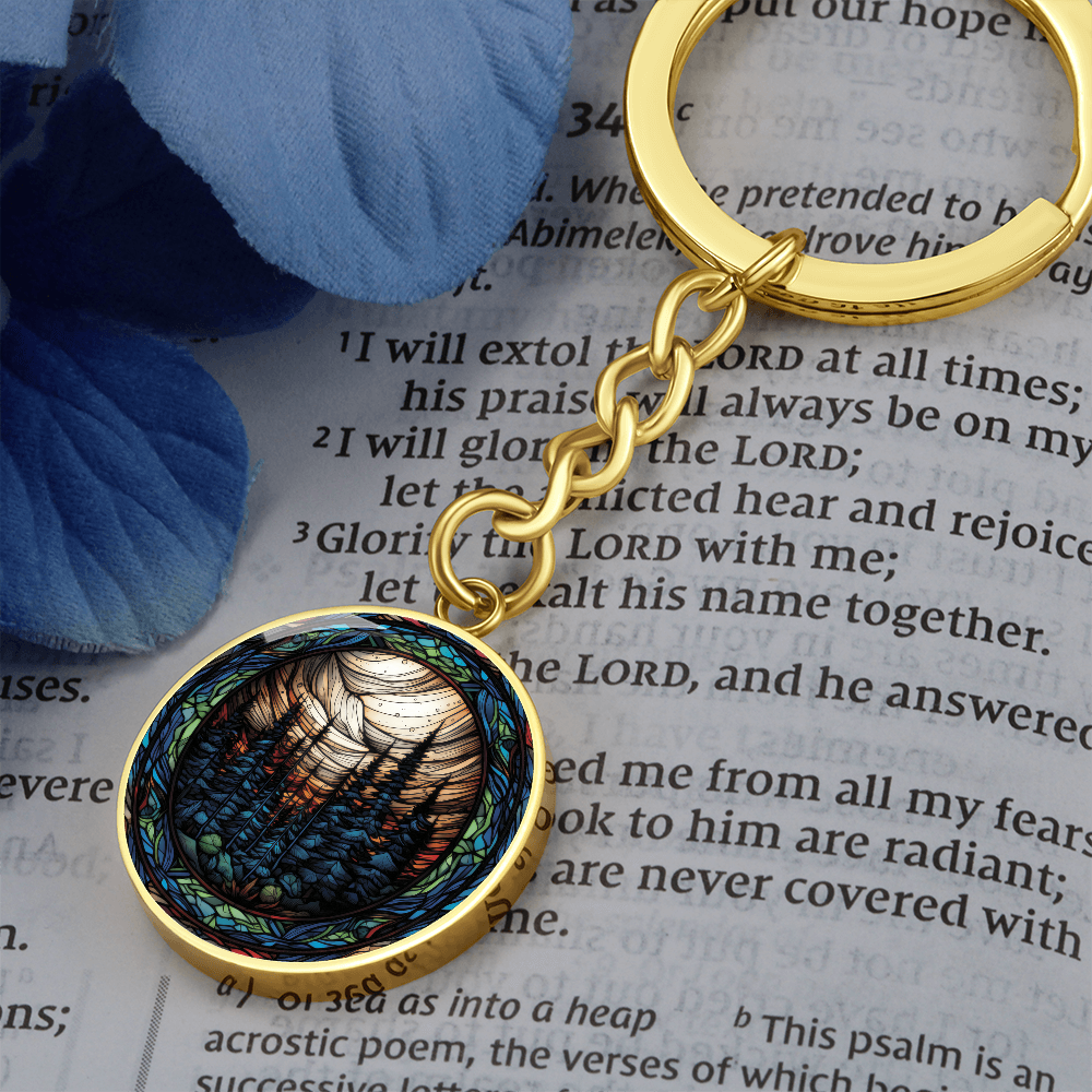 Pine Tree Keychain
