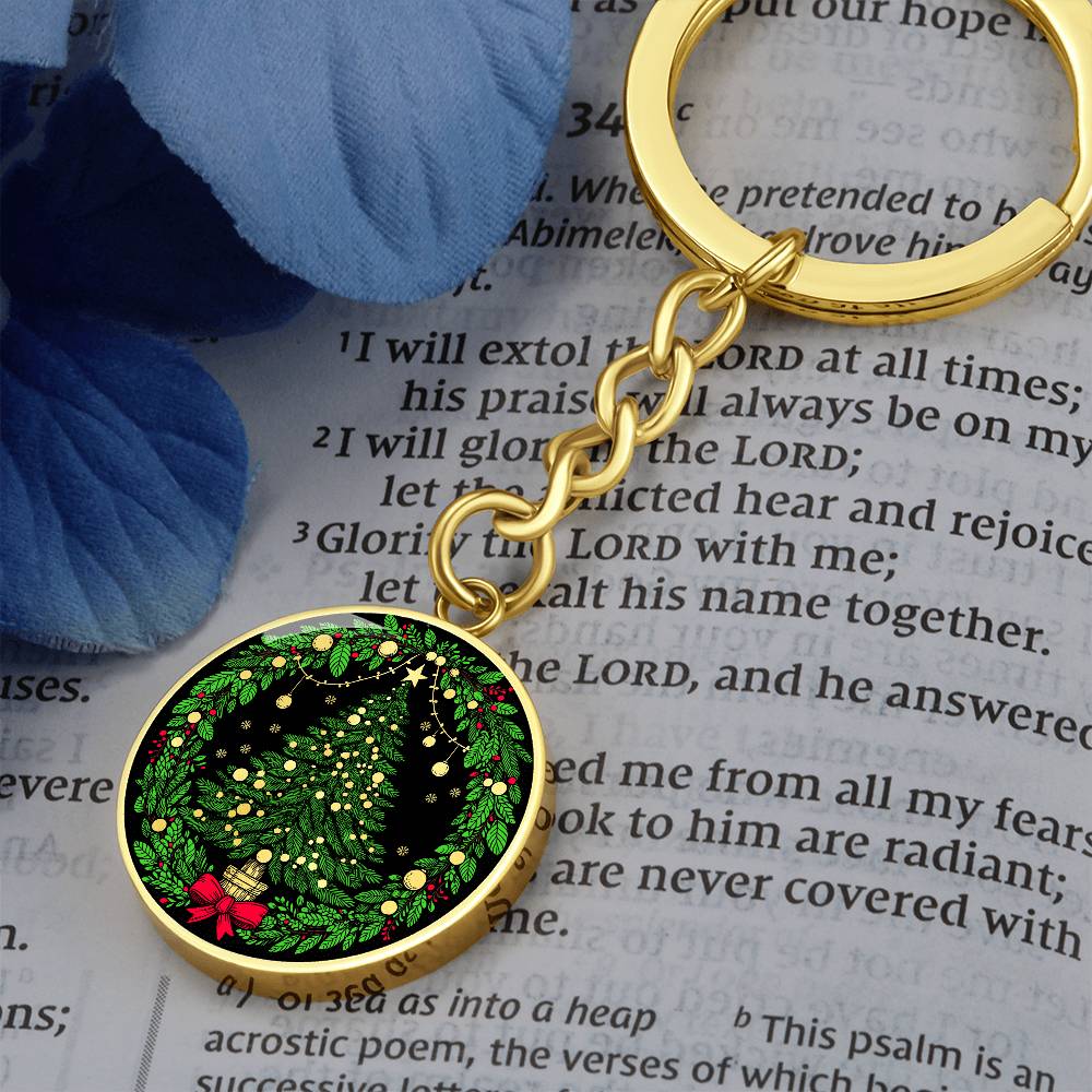 Christmas Tree Keychain