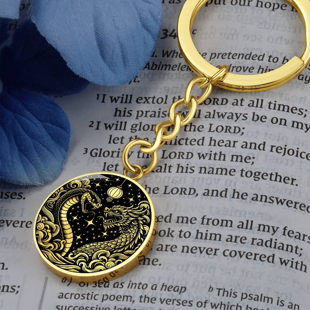 Year of The Snake Keychain