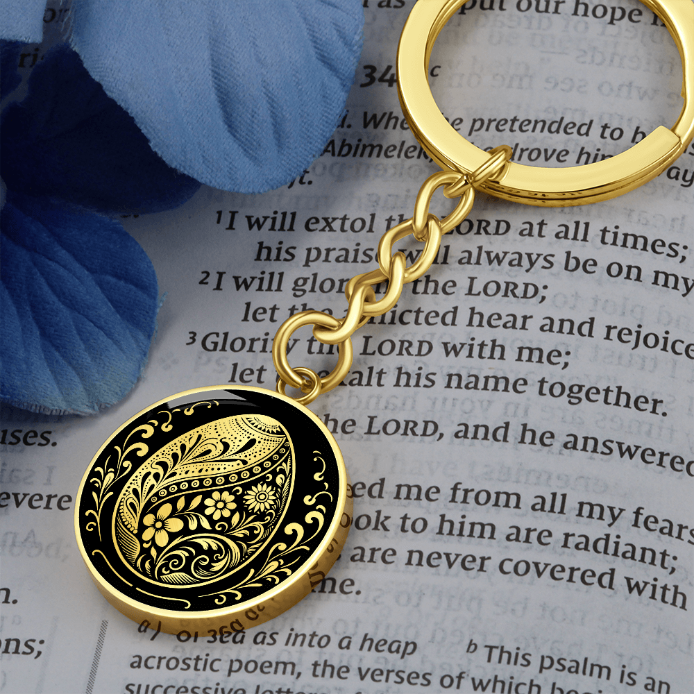 Easter Egg Keychain