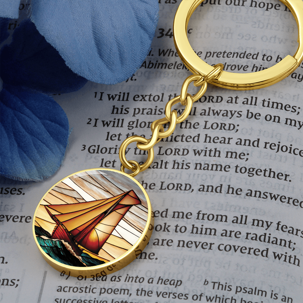 Sailboat Keychain