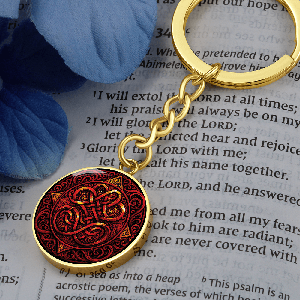 Celtic Knot Keychain