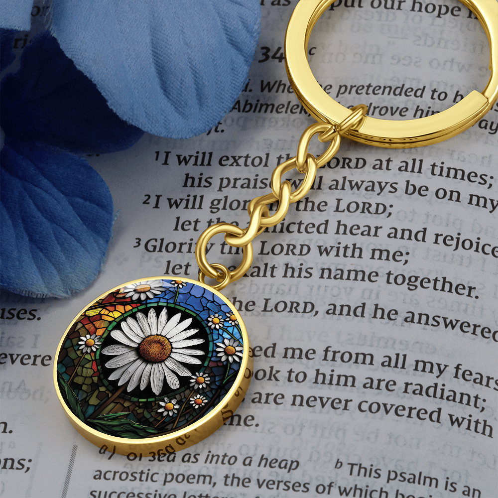 Daisy Keychain