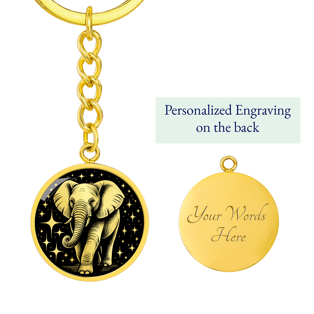 Elephant Keychain