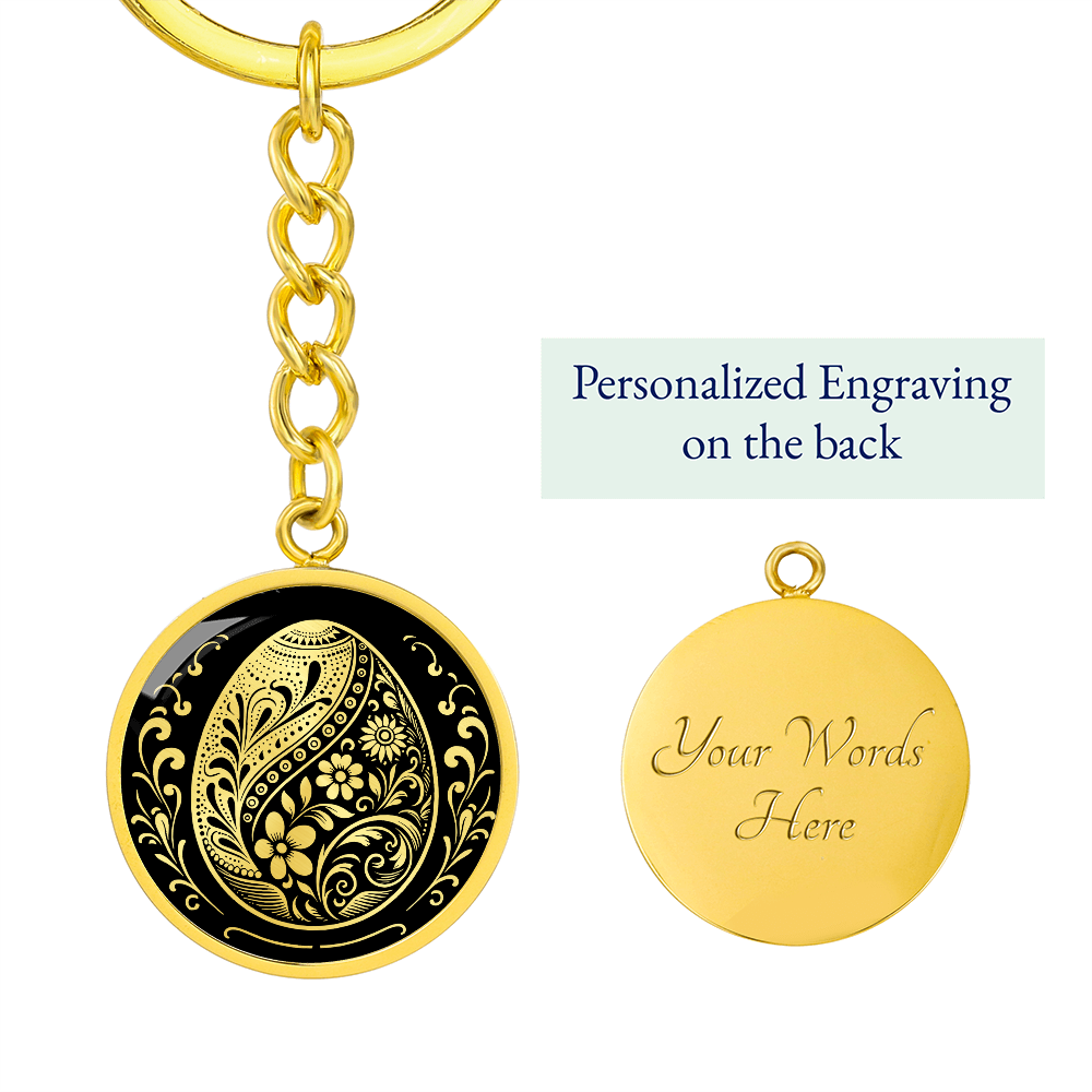 Easter Egg Keychain