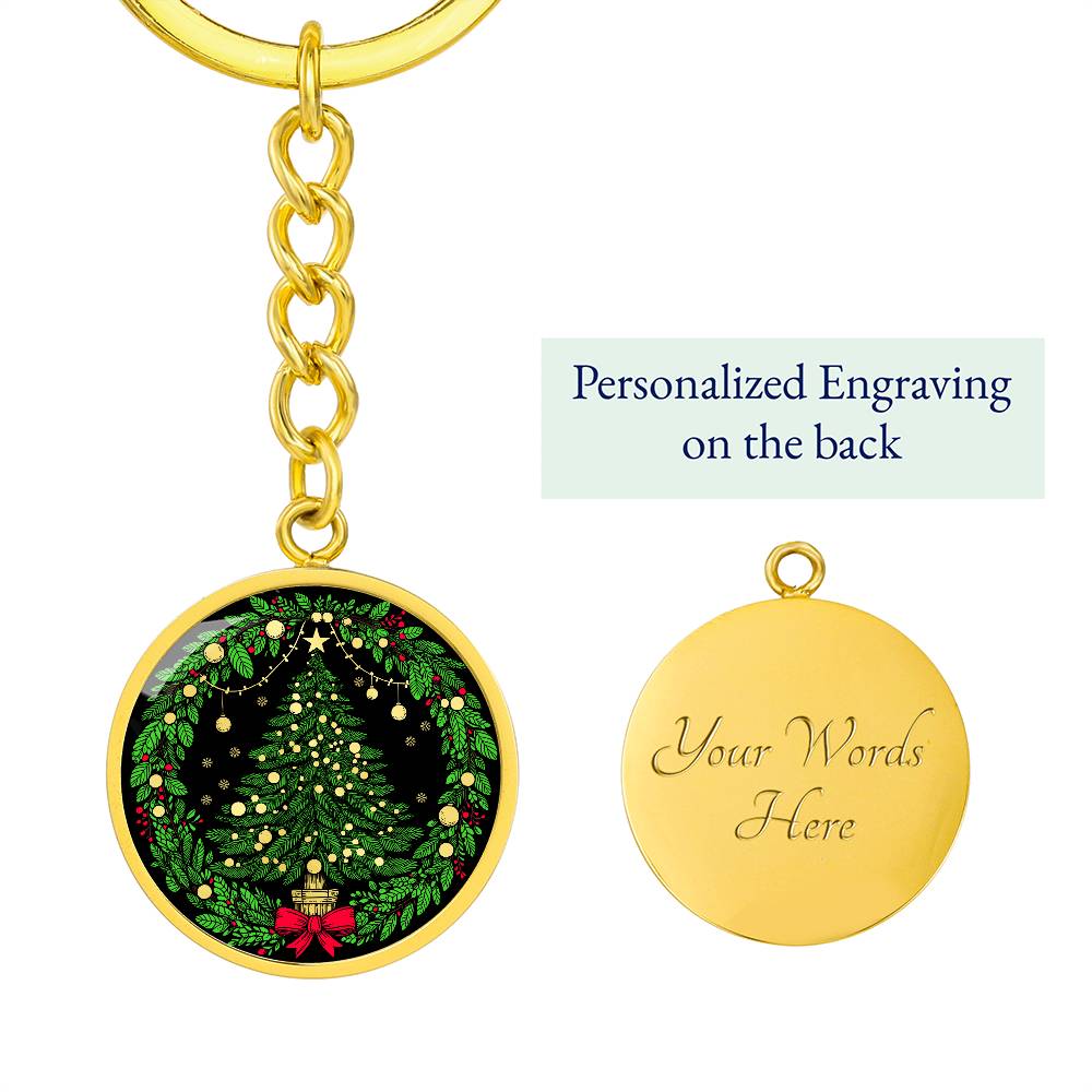 Christmas Tree Keychain