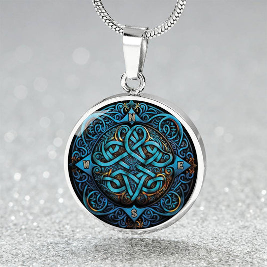 Celtic Compass Rose Necklace