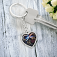 Infinity Gladiolus Keychain
