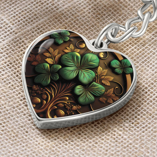 Four Leaf Clover Keychain