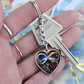 Infinity Gladiolus Keychain