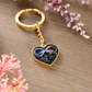 Infinity Honeysuckle Keychain