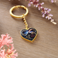 Infinity Gladiolus Keychain