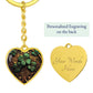 Four Leaf Clover Keychain