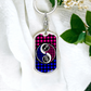 Virgo and Sagittarius Keychain