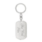 Virgo and Sagittarius Keychain