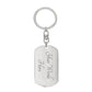 Aquarius Zodiac Keychain