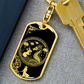 Rat and Dragon Keychain Chinese Zodiac Pendant Jewelry