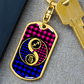 Virgo and Sagittarius Keychain