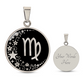 Virgo Zodiac Pendant Necklace