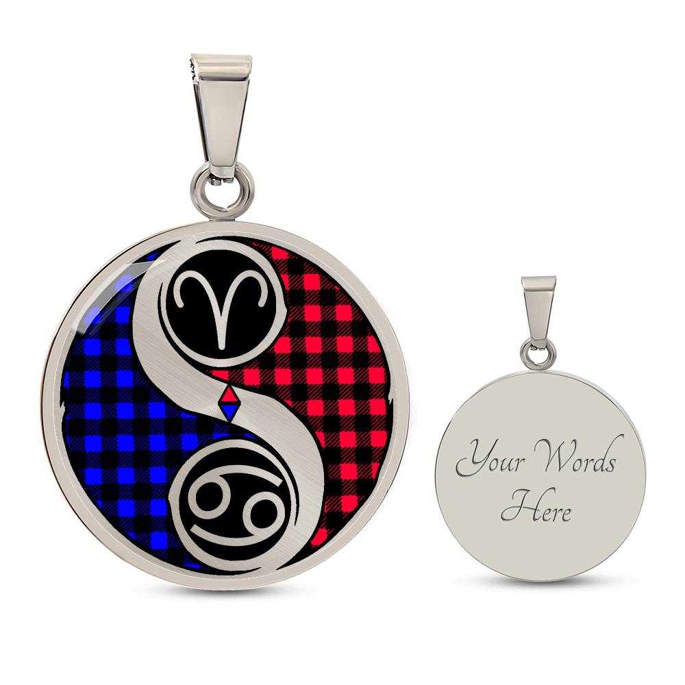 Yin Yang Zodiac Necklace