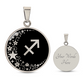 Sagittarius Zodiac Pendant Necklace