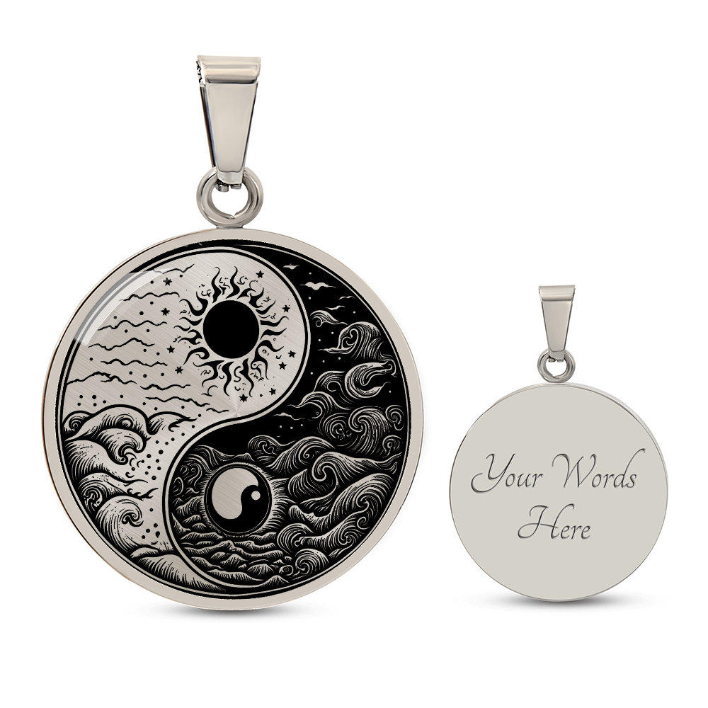 Sun and Moon Necklace