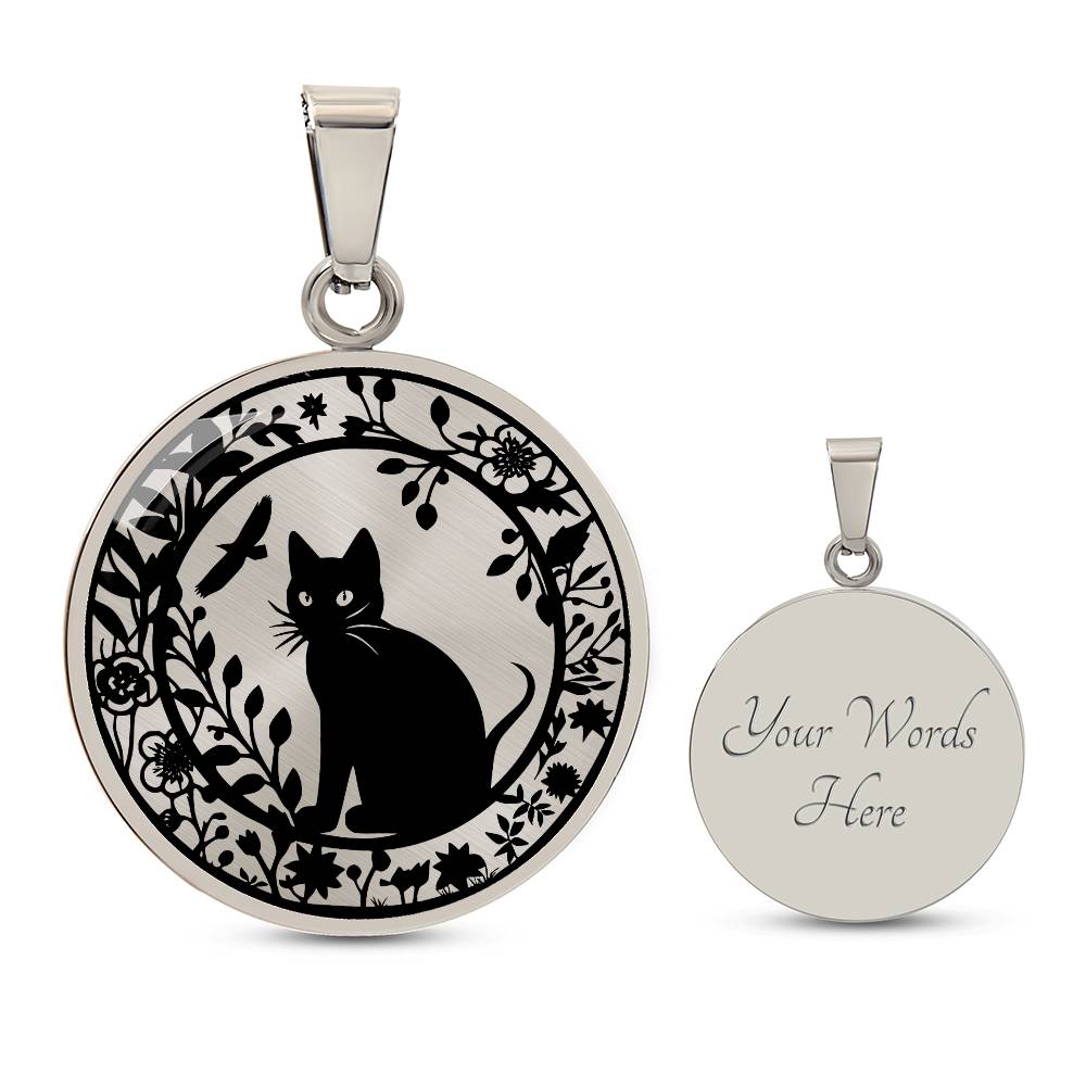 Black Cat Necklace