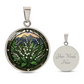 White Lily of the Valley Necklace - May Birth Flower Pendant Jewelry