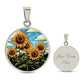 Sunflower Necklace
