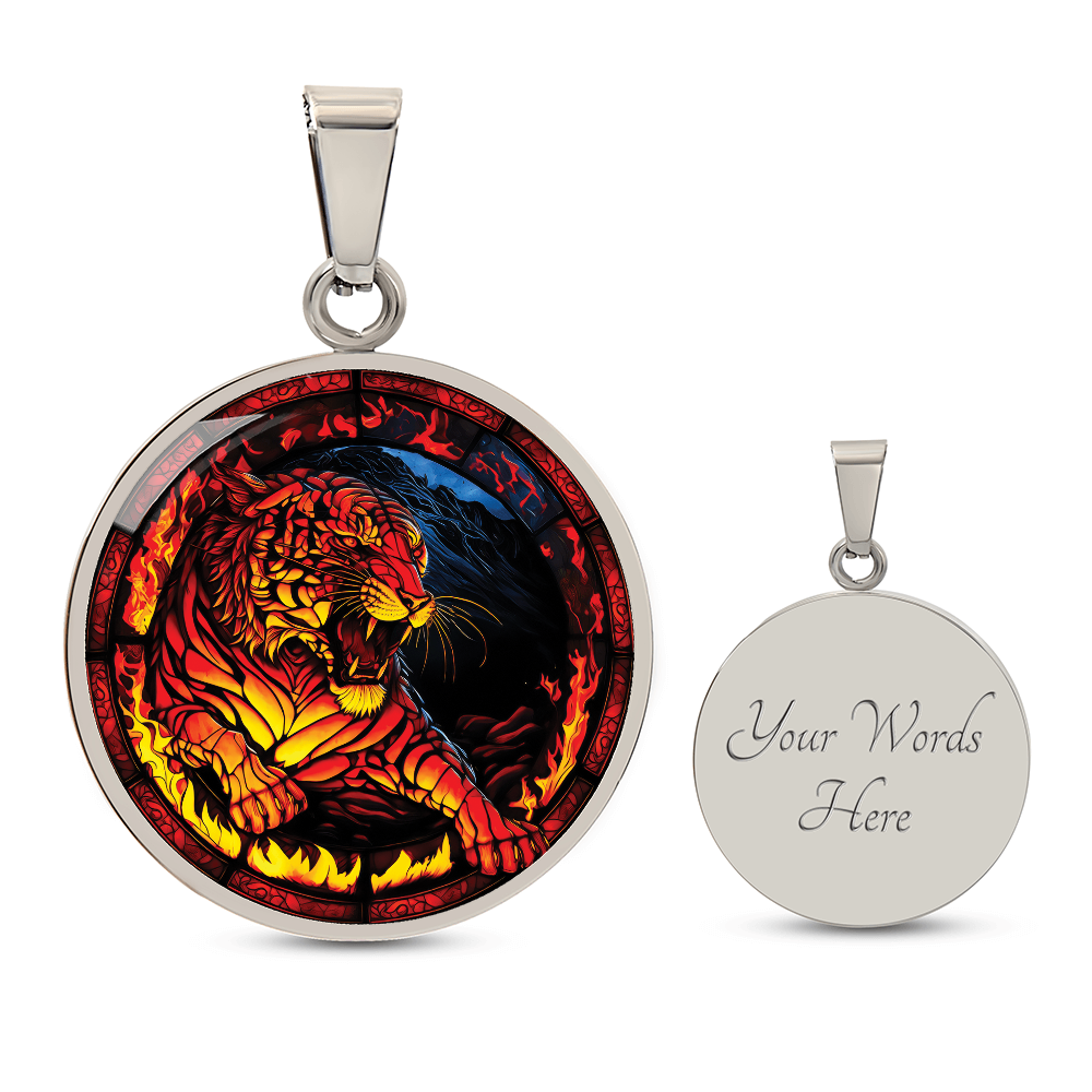 Fire Tiger Necklace