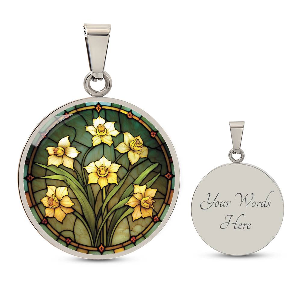 Daffodil Necklace