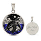 Engraved Sea Turtle Necklace