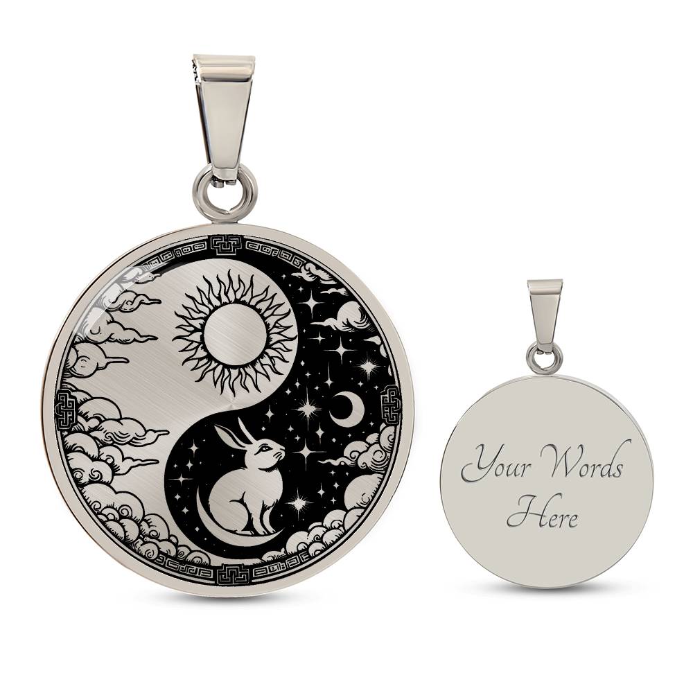 Moon Rabbit Necklace