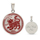 Engraved 2024 Stainless Tiger Necklace