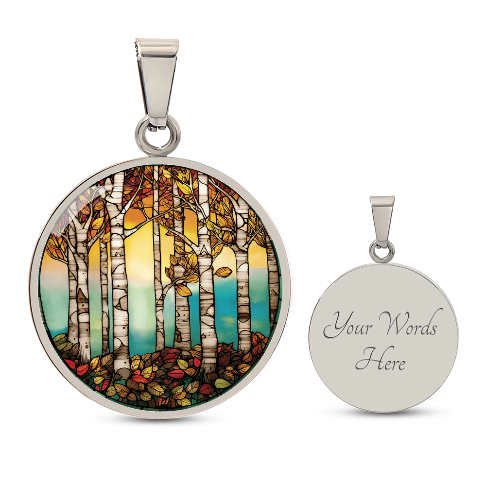 Birch Tree Necklace