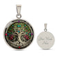 Engraved Yggdrasil Tree of Life Necklace