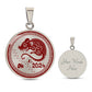 Engraved Rat Necklace