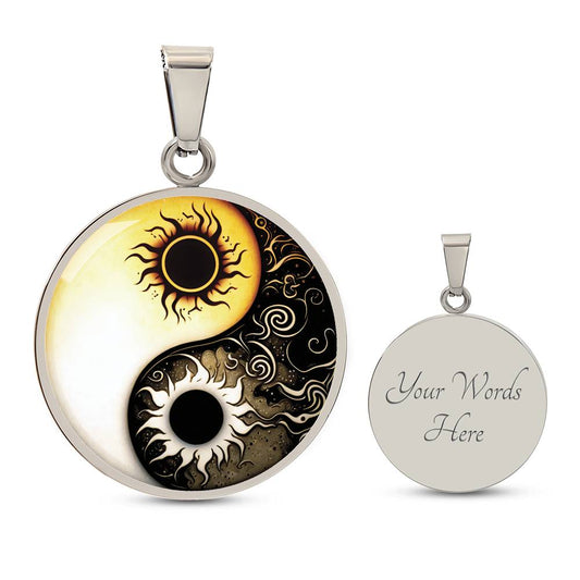 Sun and Moon Necklace