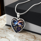 Infinity Larkspur Necklace