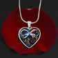 Infinity Gladiolus Necklace