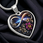 Infinity Daffodil Necklace