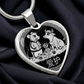 Rat & Ox Family Pendant Necklace