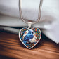 Blue Jay Necklace, Golden Bird Necklace, Engraved Bluejay Spirit Companion Jewelry Gifts For Her, Valentines Gift & Mothers Day Necklace
