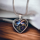Infinity Larkspur Necklace