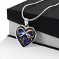 Infinity African Violet Necklaces