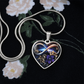 Infinity African Violet Necklaces