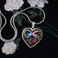Infinity Daffodil Necklace