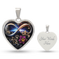 Infinity Daffodil Necklace