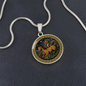 Dragon & Horse Necklace - Couples Chinese Zodiac Animal Pendant Jewelry